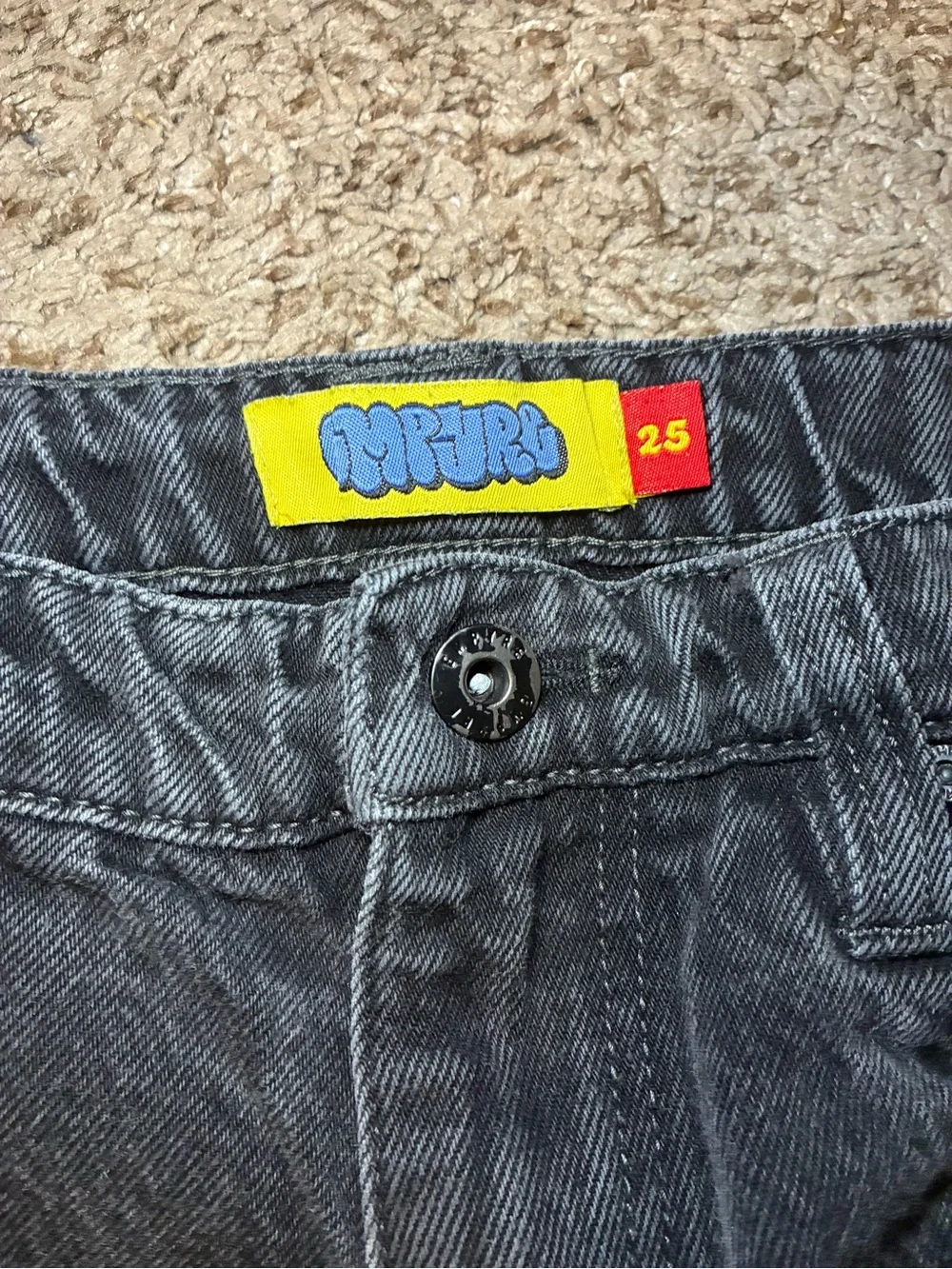 Men's Black Relaxed Fit Jeans
